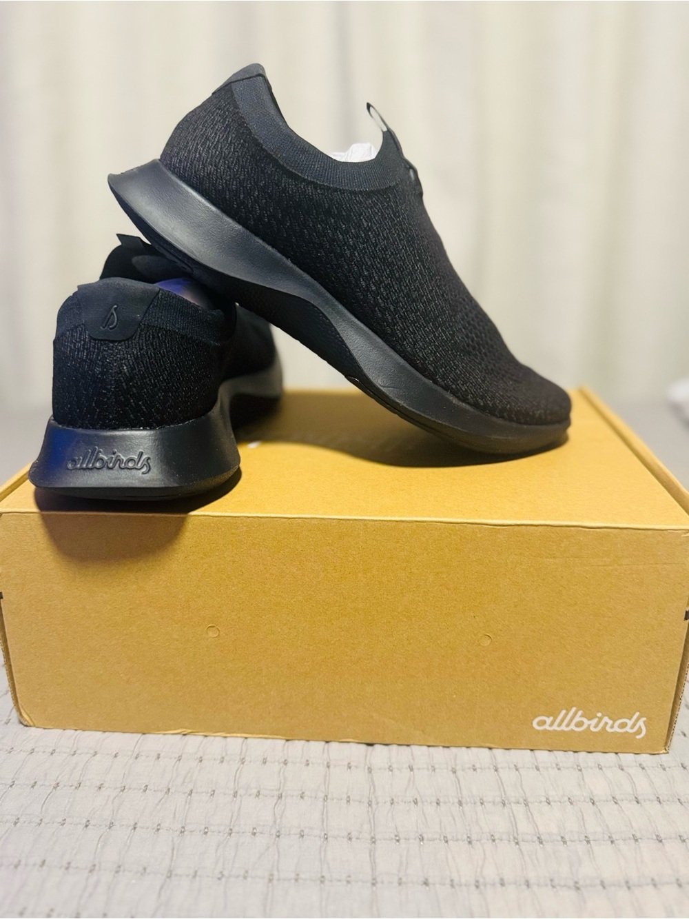 Allbirds Tree Dasher Relay, Natural Black, Men's 8, New in Box - Picture 2 of 8